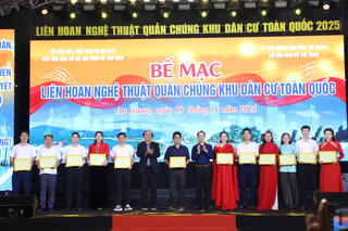 Liên hoan Nghệ thuật quần chúng Khu dân cư toàn quốc năm 2025: Đoàn Sơn La xuất sắc đạt 4 giải