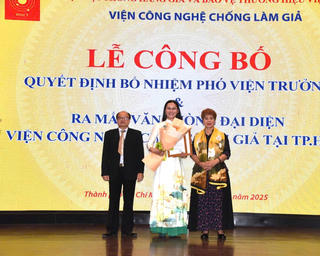 Ra mắt Văn phòng đại diện Viện Công nghệ chống làm giả tại TP Hồ Chí Minh