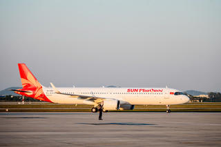 Sun PhuQuoc Airways đón tàu bay thứ tư Airbus A321NX, khai thác vào cao điểm cuối năm