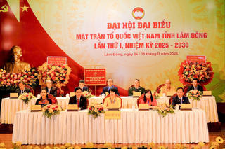 Bà Phạm Thị Phúc tái đắc cử Chủ tịch Ủy ban MTTQ Việt Nam tỉnh Lâm Đồng