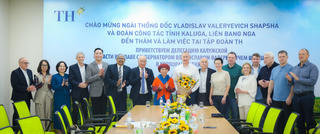 Thống đốc Kaluga Nga thăm Cụm trang trại bò sữa lớn nhất thế giới của Tập đoàn TH