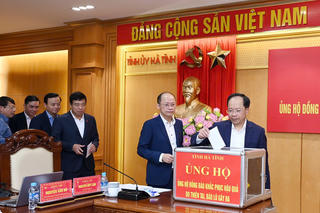 Hà Tĩnh kêu gọi toàn dân chung tay hỗ trợ vùng bị thiệt hại do bão lũ