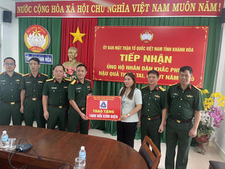 Khánh Hòa tiếp nhận 1.000 nồi cơm điện trao tặng cho người dân bị ảnh hưởng mưa lũ