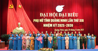 Bà Nguyễn Vũ Thu Hòa tái đắc cử Chủ tịch Hội Phụ nữ tỉnh Quảng Ninh