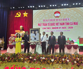 Đại hội Mặt trận Tổ quốc Việt Nam tỉnh Cà Mau lần thứ I, nhiệm kỳ 2025-2030