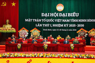 Khai mạc Đại hội đại biểu MTTQ tỉnh Ninh Bình lần thứ I