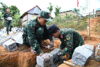 Gia Lai: Thần tốc xây 100 căn nhà trong “Chiến dịch Quang Trung” cho bà con vùng lũ