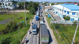 Đường huyết mạch nối TP Hồ Chí Minh và Tây Ninh thường xuyên ùn tắc