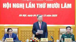 Tổng Bí thư Tô Lâm chủ trì Hội nghị Quân ủy Trung ương lần thứ 15