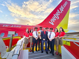 Vietjet đón 22 tàu bay mới trong dịp Noel, tiếp tục bứt phá với đội tàu hàng đầu khu
vực
