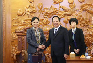 Tăng cường hợp tác tuyên giáo, dân vận, củng cố quan hệ đặc biệt Việt Nam - Lào