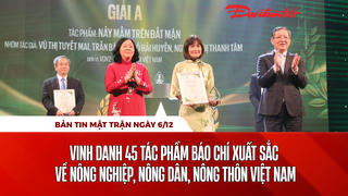 Bản tin Mặt trận sáng 6/12