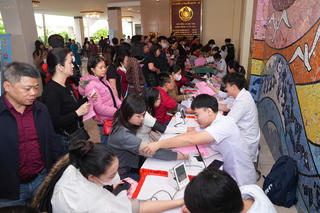 Hải Phòng: Ngày hội hiến máu “Giọt hồng yêu thương” thu hút hơn 1.000 đoàn viên, người lao động 
