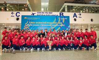 Đoàn Thể thao Việt Nam lên đường tham dự SEA Games 33