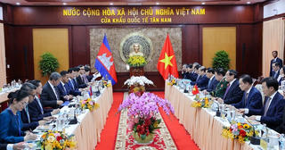 Thủ tướng Phạm Minh Chính hội đàm với Thủ tướng Campuchia Hun Manet