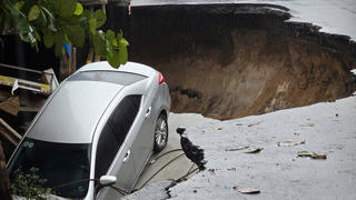 Vụ sụt lún khu đô thị ven sông Hàn Đà Nẵng: Nhà thầu cho rằng do mưa lớn