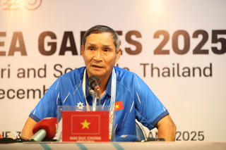 HLV Mai Đức Chung chia sẻ sau trận thua đáng tiếc của Đội tuyển Việt Nam 