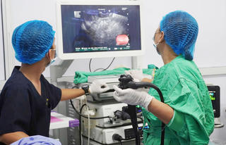 Điều trị thành công bằng kỹ thuật tiên tiến nội soi siêu âm nang giả tụy lớn bằng đặt stent Lams