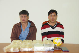 Điện Biên: Bắt hai đối tượng người nước ngoài cùng lượng lớn ma túy