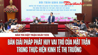 Bản tin Mặt trận sáng 11/12