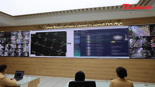 Video Trung tâm "đầu não" quản lý của 1.837 Camera AI ở Hà Nội