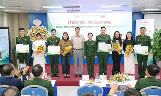 Nhiều gia đình quân nhân hiếm muộn được hỗ trợ thực hiện IVF miễn phí