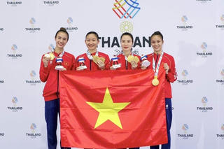 Bảng tổng sắp huy chương SEA Games 33 mới nhất tối 14/12