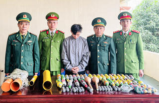 Hà Tĩnh: Ngăn chặn kịp thời hành vi chế tạo pháo nổ trái phép