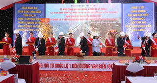 Gia Lai: Khởi công tuyến đường hơn 1.427 tỷ đồng nối Quốc lộ 1 với cảng Đề Gi