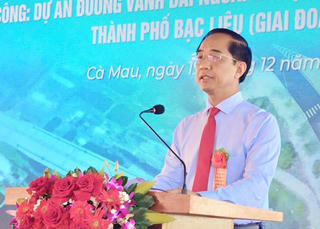 Cà Mau khởi công hai tuyến đường vành đai chào mừng Đại hội XIV của Đảng