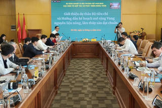 Phát triển vùng nguyên liệu gắn với cây chủ lực