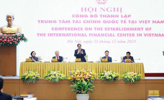 Hội nghị công bố thành lập Trung tâm Tài chính quốc tế tại Việt Nam