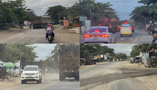 Gia lai: Hoạt động khai thác, vận chuyển cát khiến người dân bức xúc