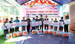 Đà Nẵng: Khánh thành, bàn giao căn nhà trong “Chiến dịch Quang Trung”
