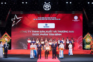 Dược phẩm Tâm Bình và TGĐ Lê Thị Bình được UBND TP Hà Nội tặng Bằng khen