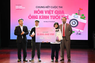 Trao giải cuộc thi “Hồn Việt qua ống kính tuổi trẻ”