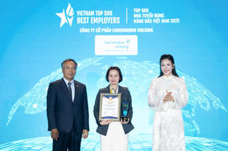 Eurowindow Holding được vinh danh với cú đúp giải thưởng uy tín về môi trường làm việc và tuyển dụng năm 2025