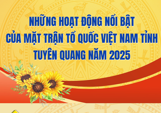Những hoạt động nổi bật của Mặt trận Tổ quốc Việt Nam tỉnh Tuyên Quang năm 2025