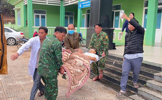 Kịp thời cứu người dân nguy kịch ở vùng núi Đà Nẵng