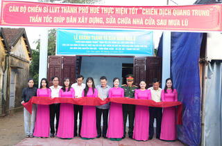 Chiến dịch Quang Trung: Để người dân an vui trong ngôi nhà mới