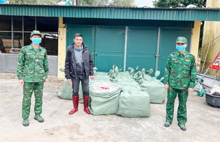 Quảng Ninh: Bắt giữ vụ vận chuyển 1,2 tấn thịt vịt đông lạnh không rõ nguồn gốc