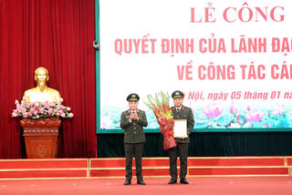 Đại tá Nguyễn Tiến Đạt làm Thủ trưởng Cơ quan An ninh điều tra Công an Thành phố Hà Nội