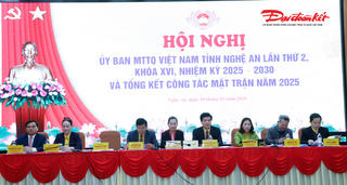 MTTQ Nghệ An năm 2025: Dấu ấn đổi mới, lan tỏa sức mạnh đại đoàn kết