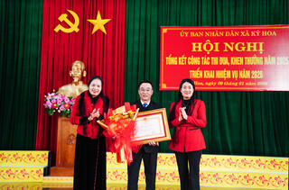 Xã Kỳ Hoa (Hà Tĩnh): Tổng kết thi đua gắn với tôn vinh điển hình tiêu biểu