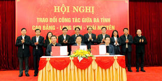 Ba tỉnh Cao Bằng - Lạng Sơn - Thái Nguyên hợp tác phát triển 