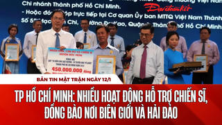Bản tin Mặt trận sáng 12/1