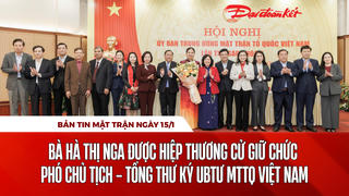 Bản tin Mặt trận sáng 15/1