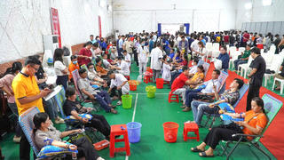 Lan tỏa phong trào hiến máu tình nguyện tại An Giang