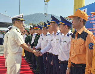 Tàu lực lượng Bảo vệ bờ biển Nhật Bản thăm Đà Nẵng