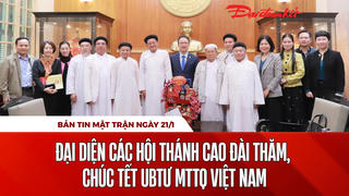 Bản tin Mặt trận sáng 21/1